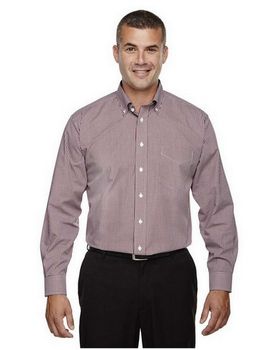 Devon &amp; Jones D640 Men's Crown Collection Gingham Check Shirt