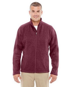 Devon &amp; Jones DG793 Men's Bristol Full Zip Sweater Fleece Jacket