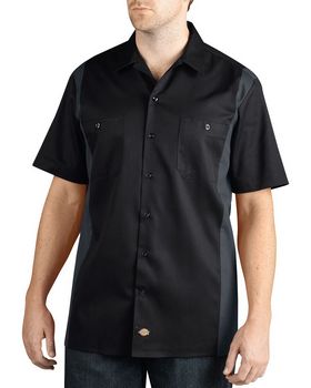 Dickies WS508 Mens Two-Tone Short-Sleeve Work Shirt