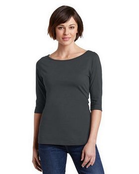 District DM107L Ladies Perfect Weight 3/4-Sleeve Tee