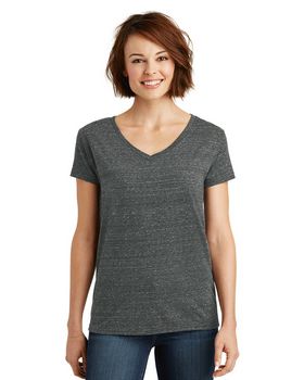 District DM465 Ladies Cosmic Relaxed V-Neck Tee