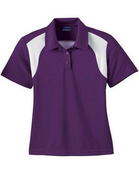 Extreme 75066 Ladies Eperformance Color Block Textured Polo
