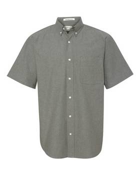 Featherlite 0231 Mens Short Sleeve Oxford Shirt