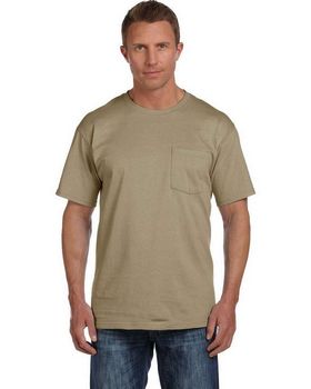 Fruit of the Loom 3931P Men's Cotton Pocket T-Shirt