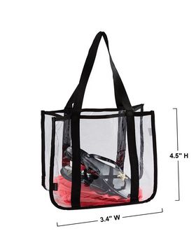 Gemline 1120 Clear Event Tote - Shop at ApparelGator.com