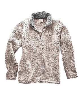 J America JA8454 Adult Epic Sherpa Quarter-Zip Pullover