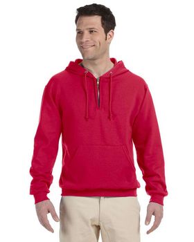 Jerzees 994 Men's 1/4Zip Pullovr Hood