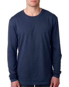 Next Level N3601 Mens Premium Fitted Long Sleeve Crew Tee