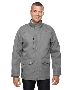 North End 88672 Men's Uptown Textured Soft Shell Jacket