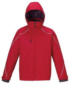 North End 88196 Angle Mens 3-In-1 Jacket With Bonded Fleece Liner