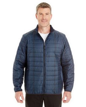 North End NE701 Mens Portable Interactive Printed Packable Puffer
