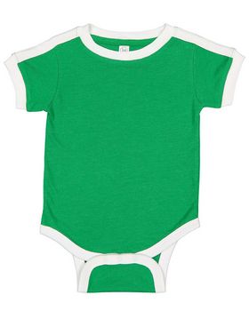 Rabbit Skins 4432 Infant Soccer Ringer Fine Jersey Bodysuit