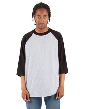 Shaka Wear SHRAG Adult 3/4-Sleeve Raglan T-Shirt