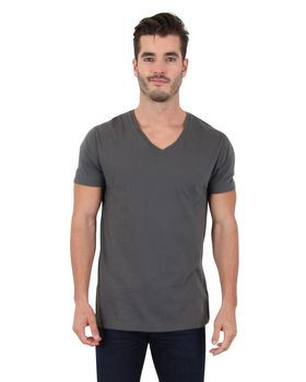 Simplex Apparel SI1320 Mens Combed Ring-Spun Cotton V-Neck T-Shirt
