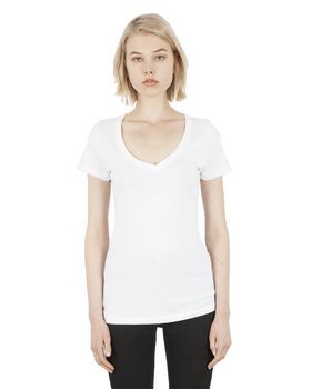 Simplex Apparel SI4020 Ladies Modal Deep V-Neck T-Shirt
