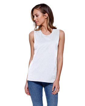 Startee ST1150 Ladies Cotton Muscle T-Shirt