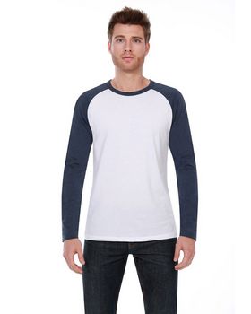 Startee ST2477 Unisex CVC Long-Sleeve Raglan