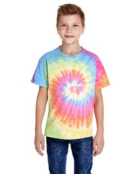 Tie-Dye CD100Y Youth 100% Cotton Tie-Dyed T-Shirt