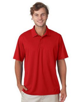Ultraclub 8210T Men's Tall Cool &amp; Dry Mesh Pique Polo Shirt