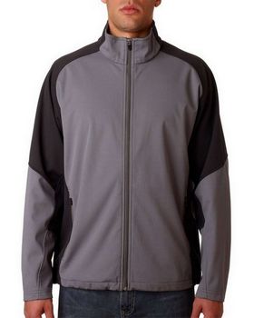 Ultraclub 8275 Men's Kiss Bonded Soft Shell Jacket