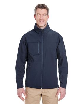 Ultraclub 8280 Men's UC Soft Shell Jacket Rip Stop