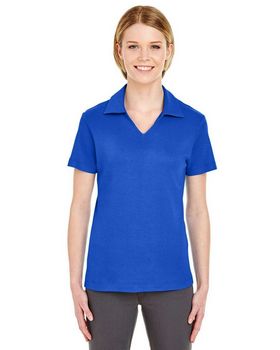 Ultraclub 8507 Ladies V-Neck Polo