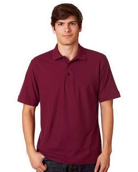 Ultraclub 8560 Mens Basic Blended Pique Polo Shirt