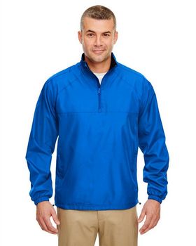 Ultraclub 8936 Men's UC Poly 1/4 Zip Pullover