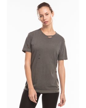 Us Blanks US5524G Unisex Pigment-Dyed Destroyed T-Shirt
