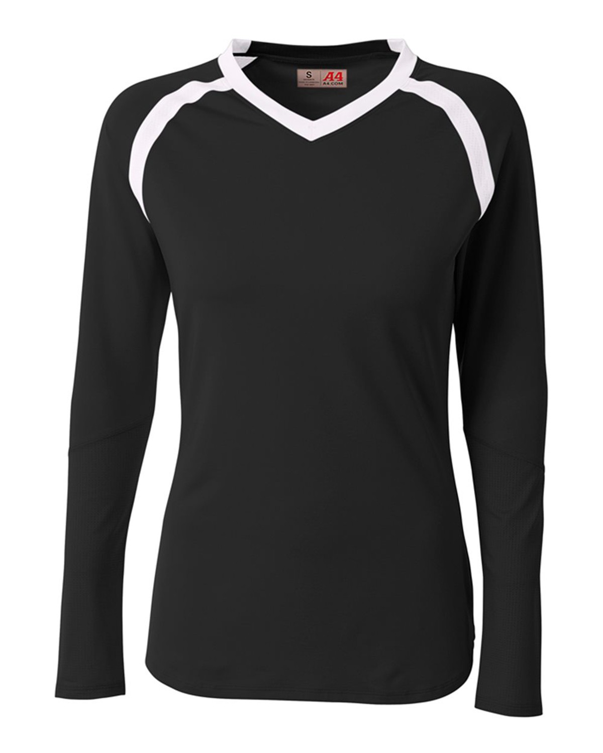 A4 NW3020 Ladies Ace Long Sleeve Volleyball Jersey Free Shipping 