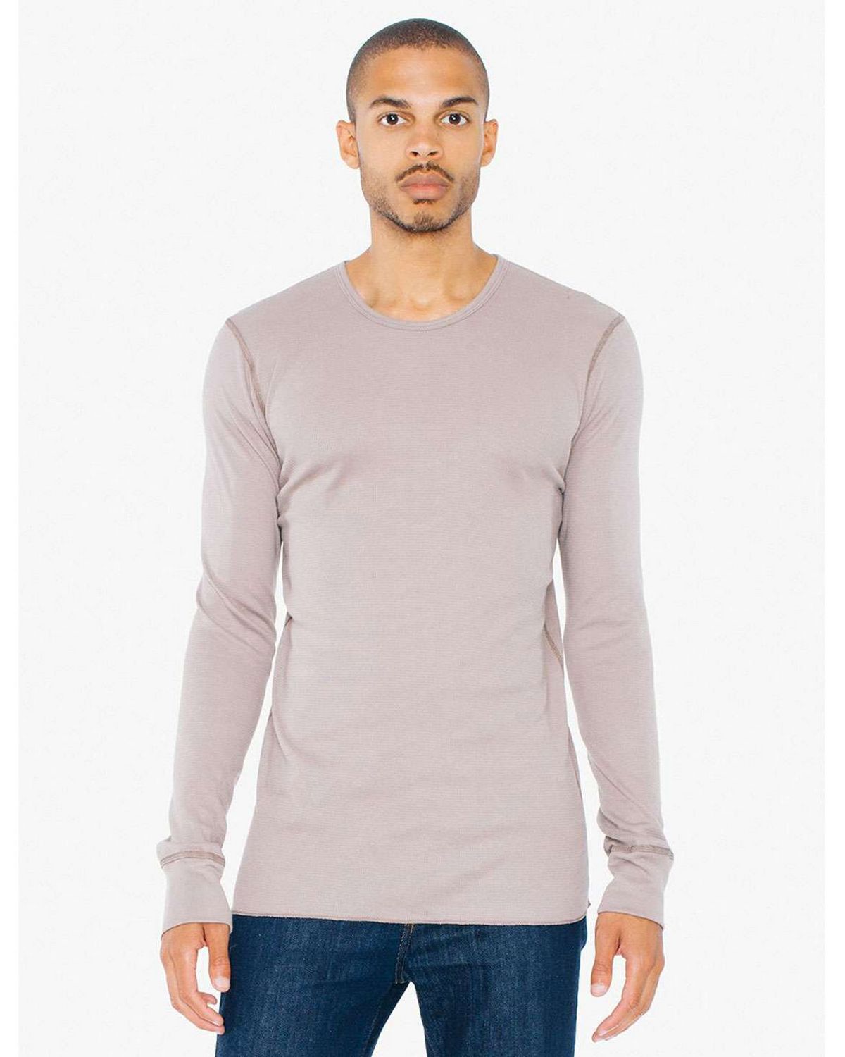 American Apparel T407W | American Apparel T407W Men's Thermal T-Shirt