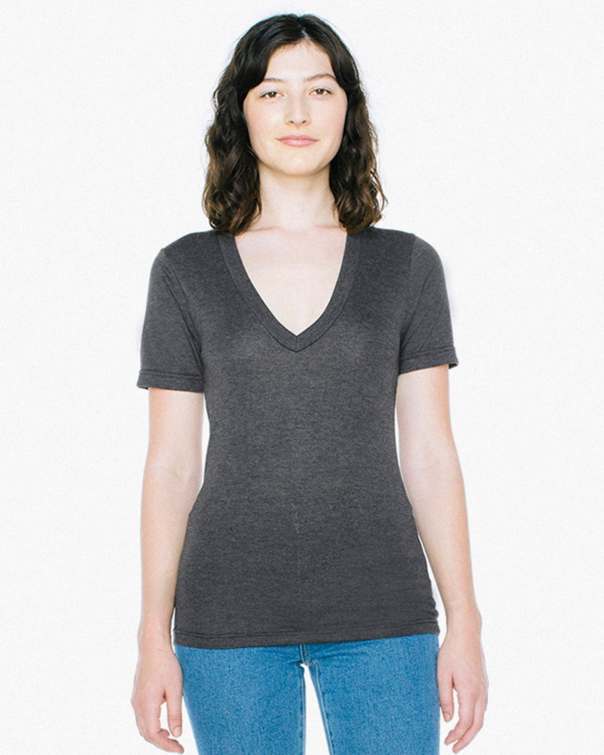 American Apparel TR456W | American Apparel TR456W Tri-Blend Deep Unisex ...