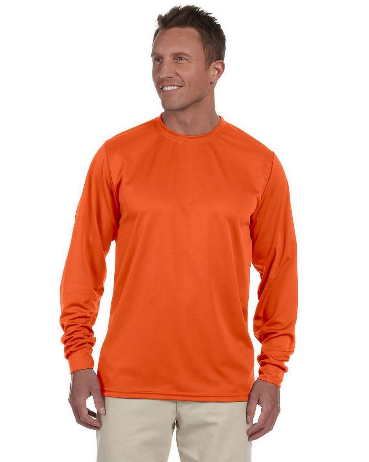 Augusta Sportswear 788 Polyester Moisture Wicking Long-Sleeve T-Shirt