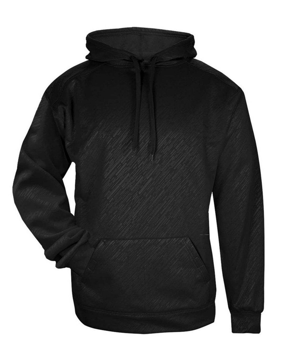 Download Badger 1431 Mens Line Embossed Hooded Pullover Performance ...