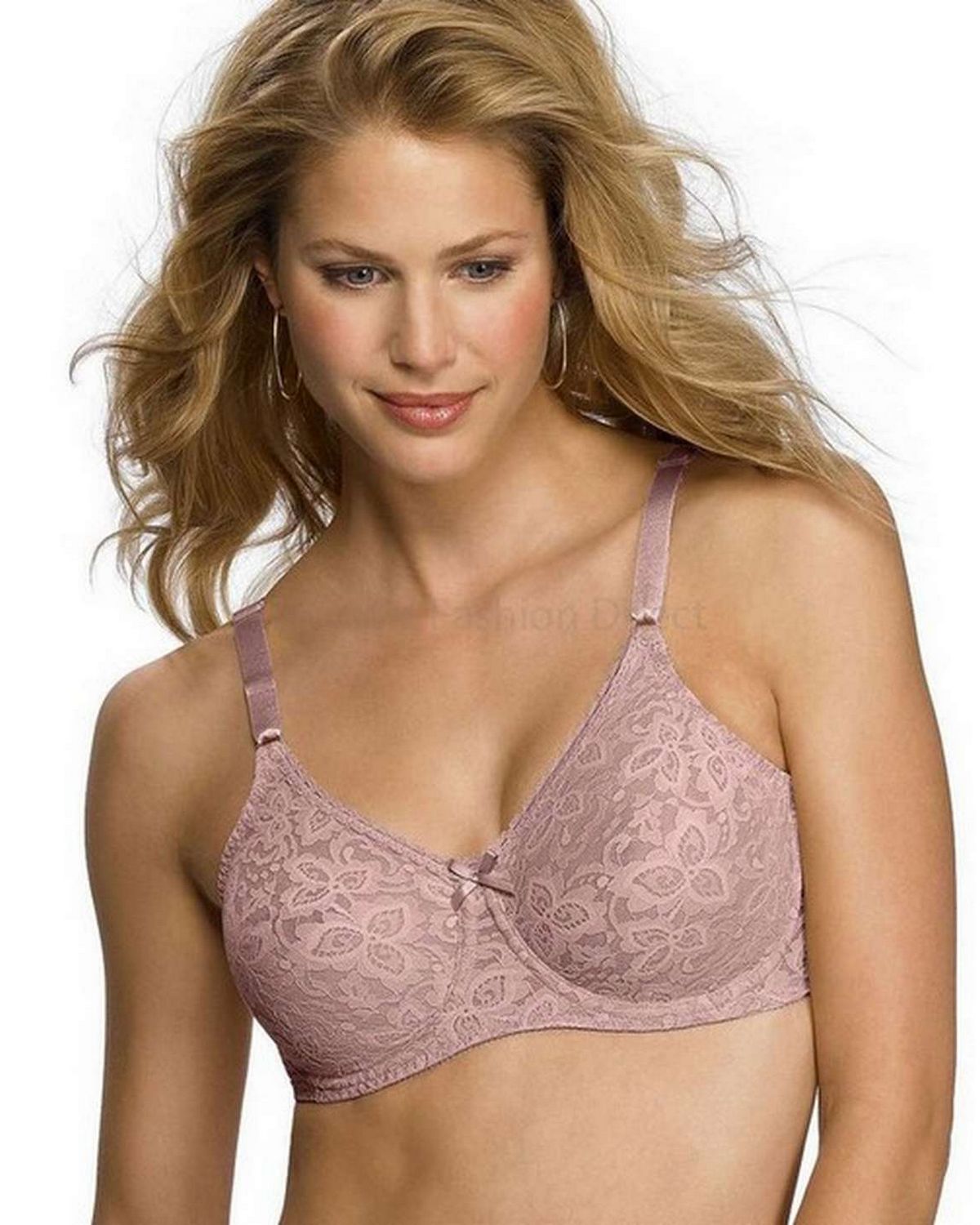 Bali 3432 Lace N Smooth Stretch Lace Underwire Bra