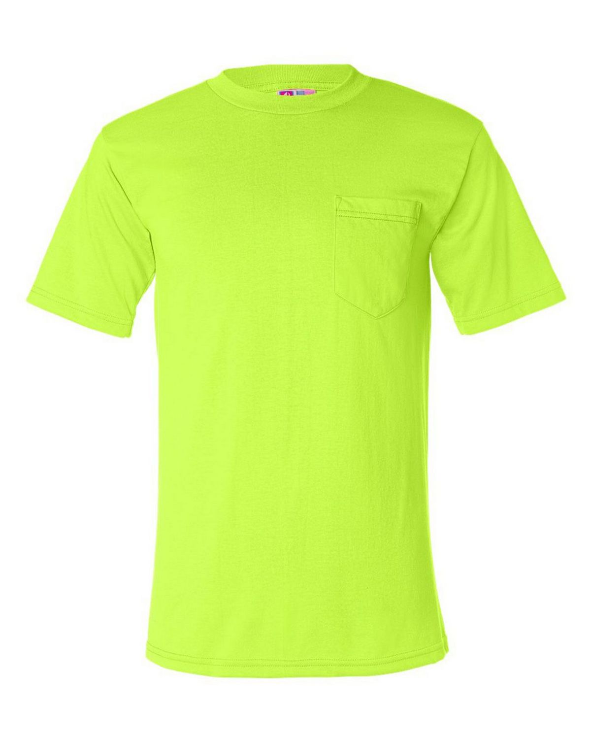Bayside 1725 50/50 Pocket T shirt - Shop at ApparelnBags.com