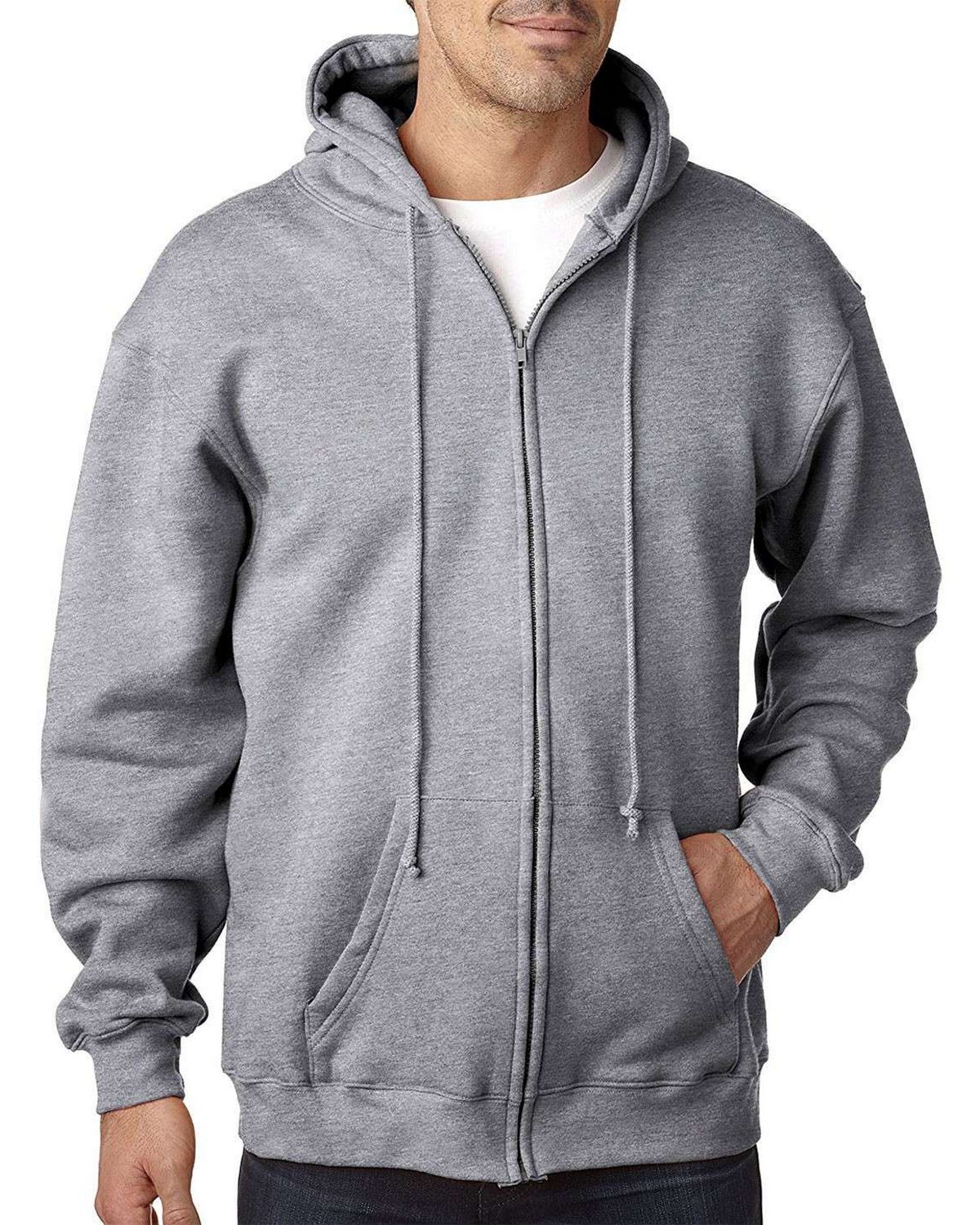 Buy Bayside 900M Adult Full Zip Hoodie