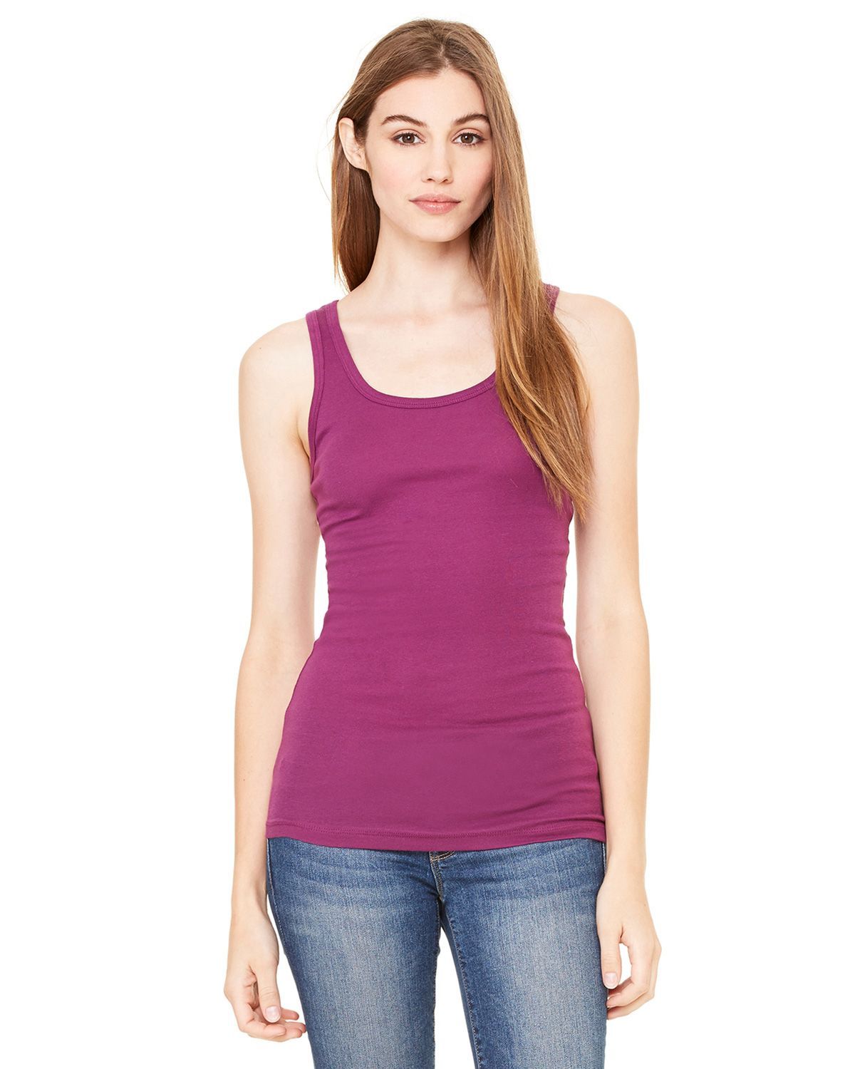 Bella + Canvas 8780 Sheer Rib Longer Tank