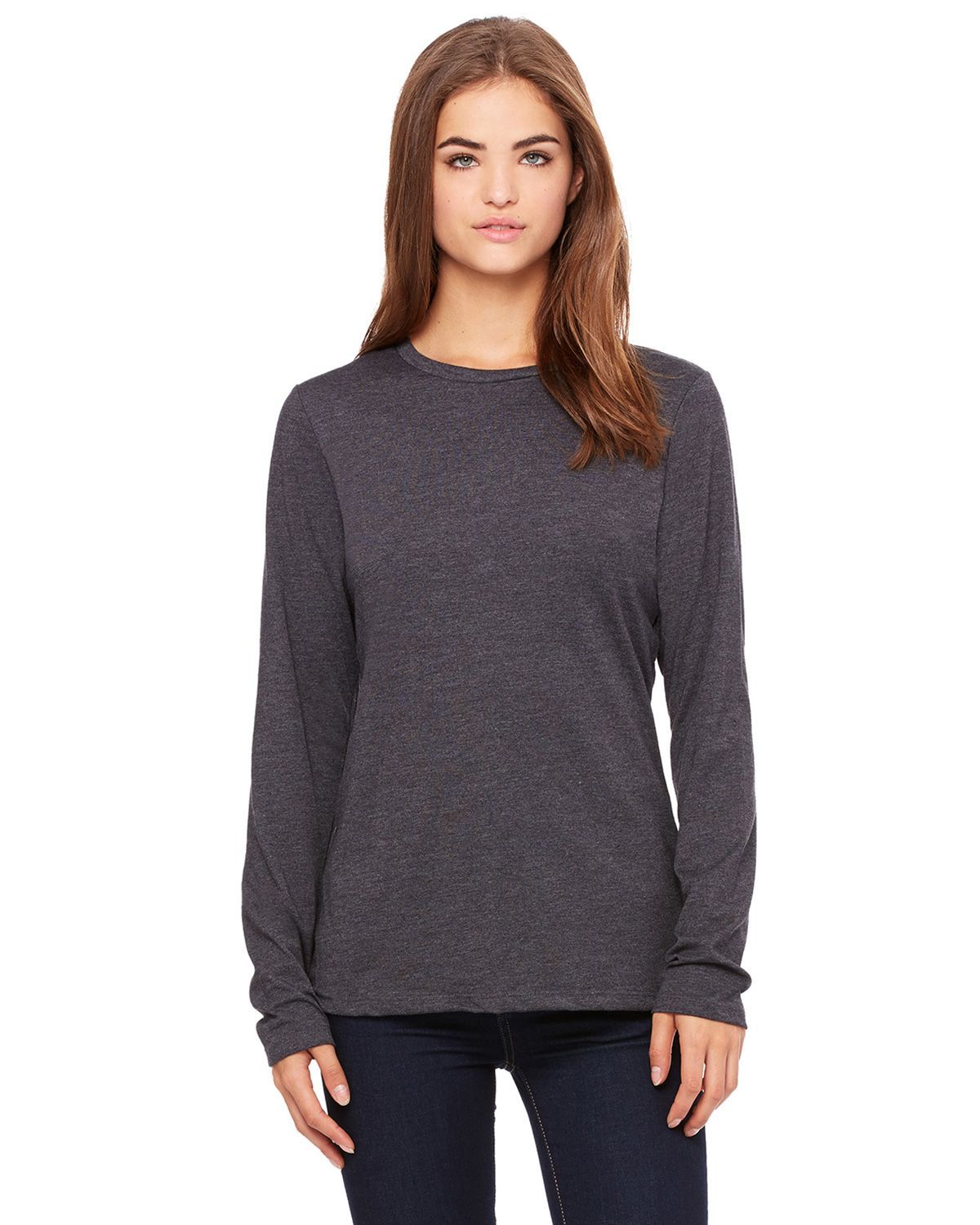 Bella + Canvas B6450 Ladies Missy's Jersey Long-Sleeve T-Shirt