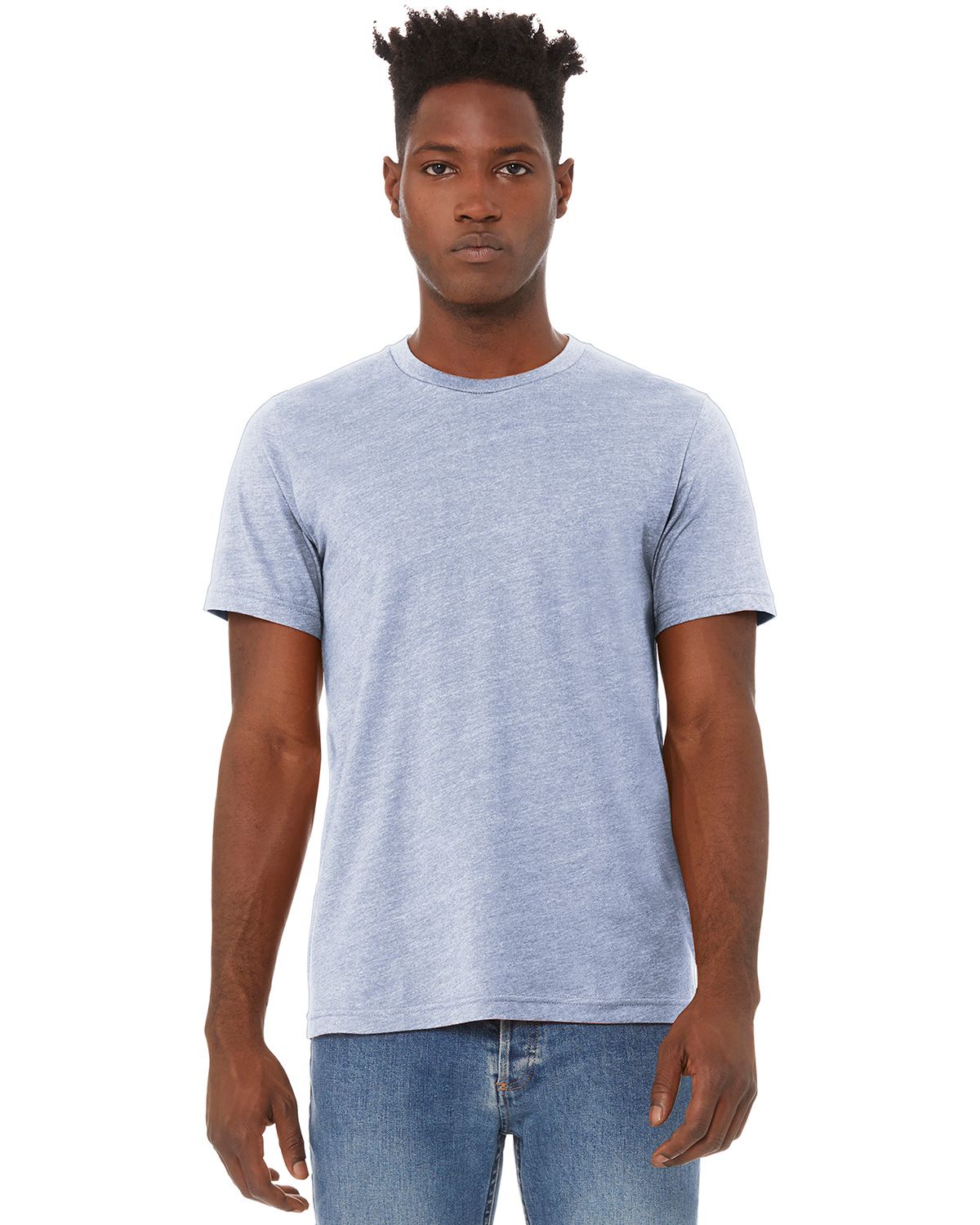 Bella + Canvas BC3001CVC Unisex Heather CVC Short Sleeve Tee