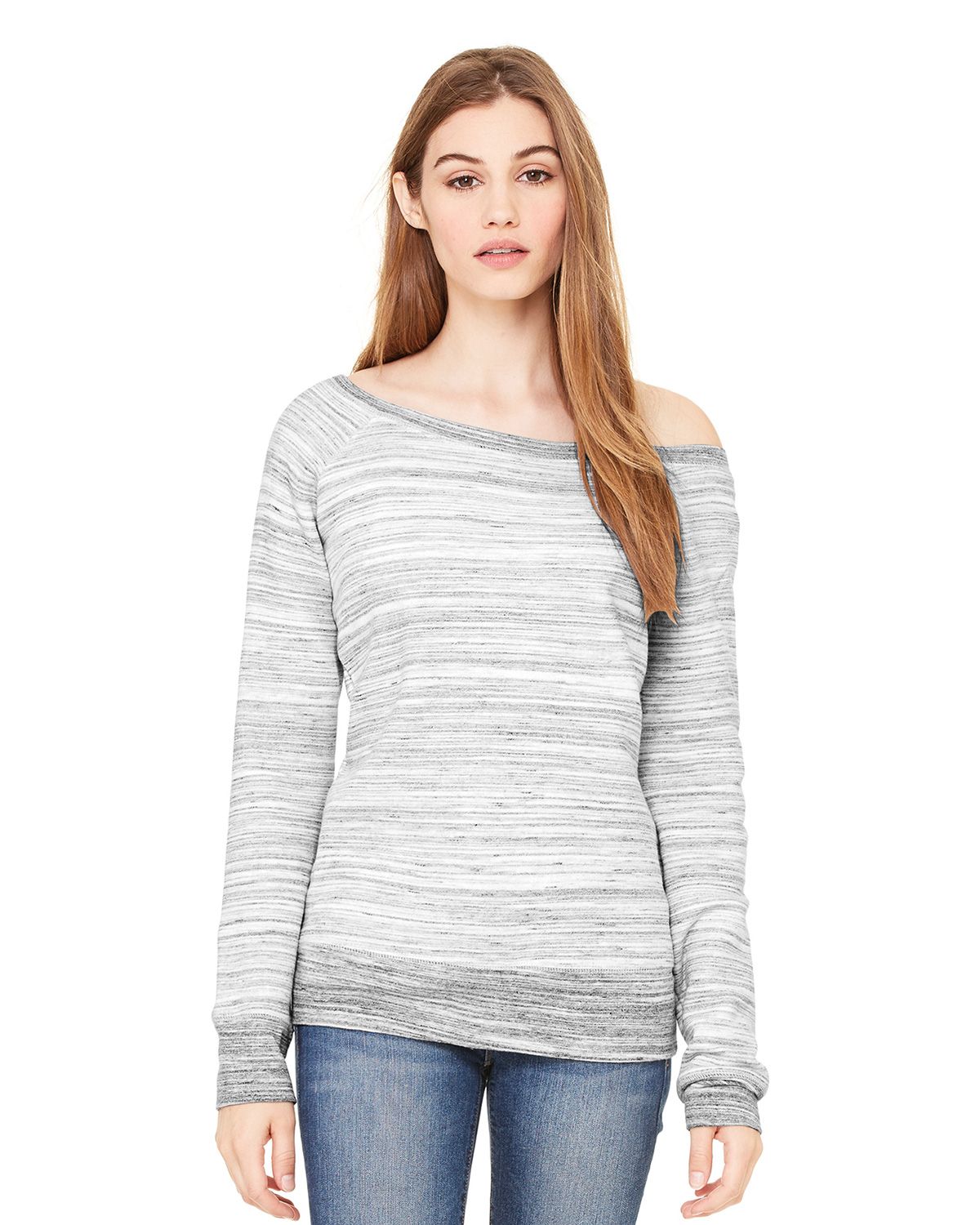 Bella + Canvas BC7501 Womens Sponge Fleece Sweatshirt