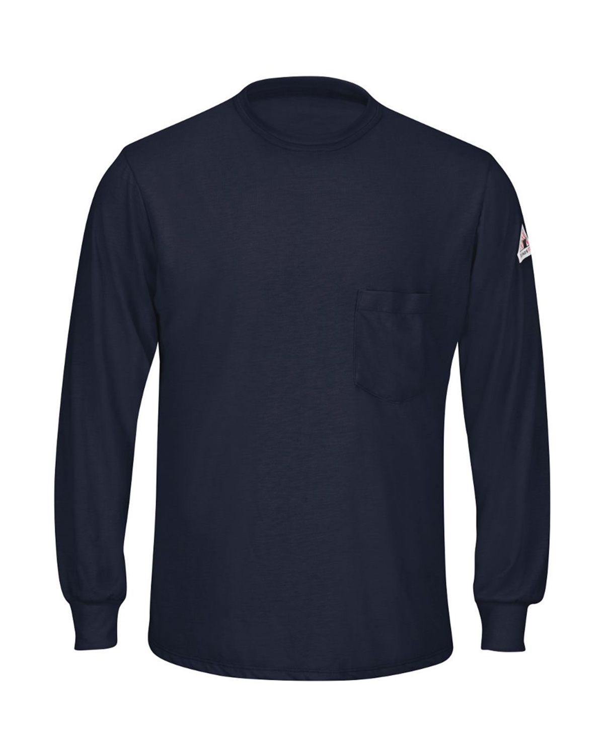 Bulwark SMT8L Men's Long Sleeve Lightweight T-Shirt - Long Sizes
