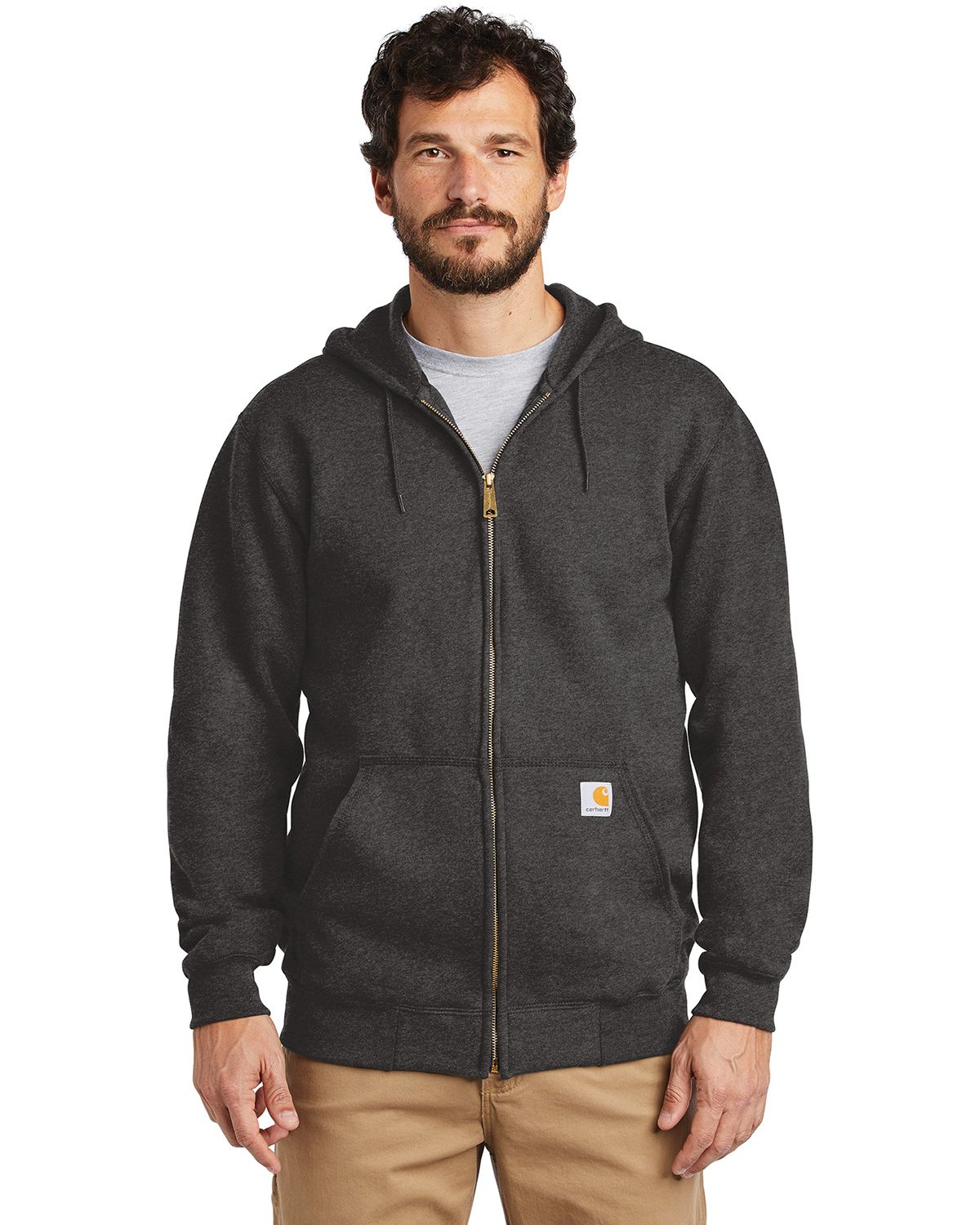 Carhartt CTK122 Midweight Hooded Zip-Front Sweatshirt for Business Uniforms