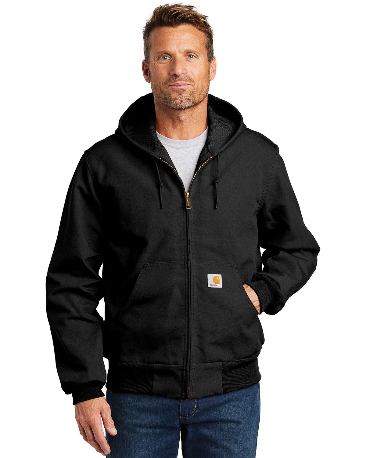 Carhartt CTTJ131 Tall Thermal-Lined Duck Active Jacket for Business ...
