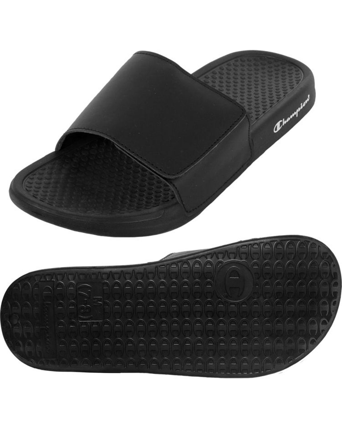Slide Sandals Champion Black Slippers Champion 4203NU Men's Slide