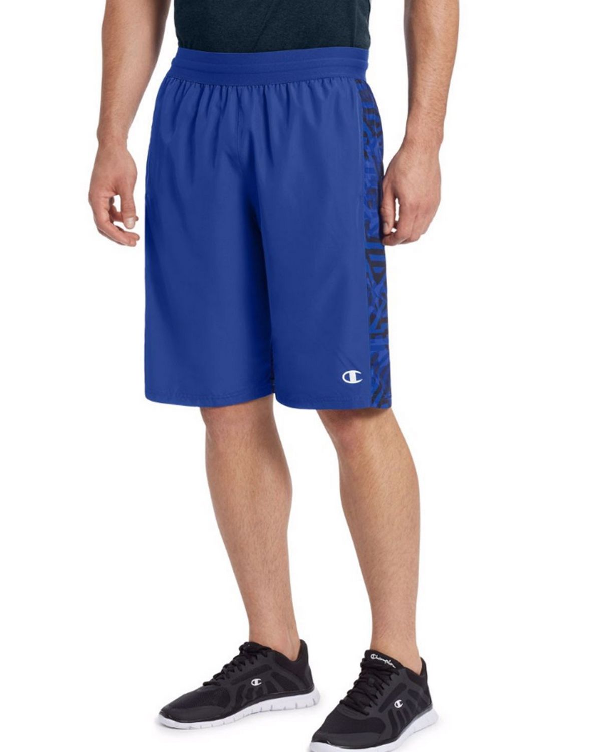 Size Chart for Champion 80073P Mens Printed Crossover 2.0 Shorts