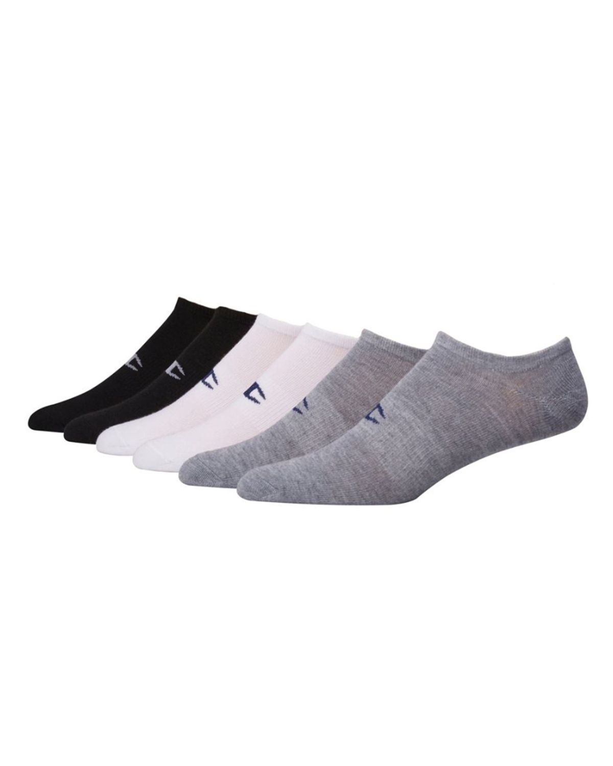 Champion Ch172 Men's Logo No-show Socks, 6-pack