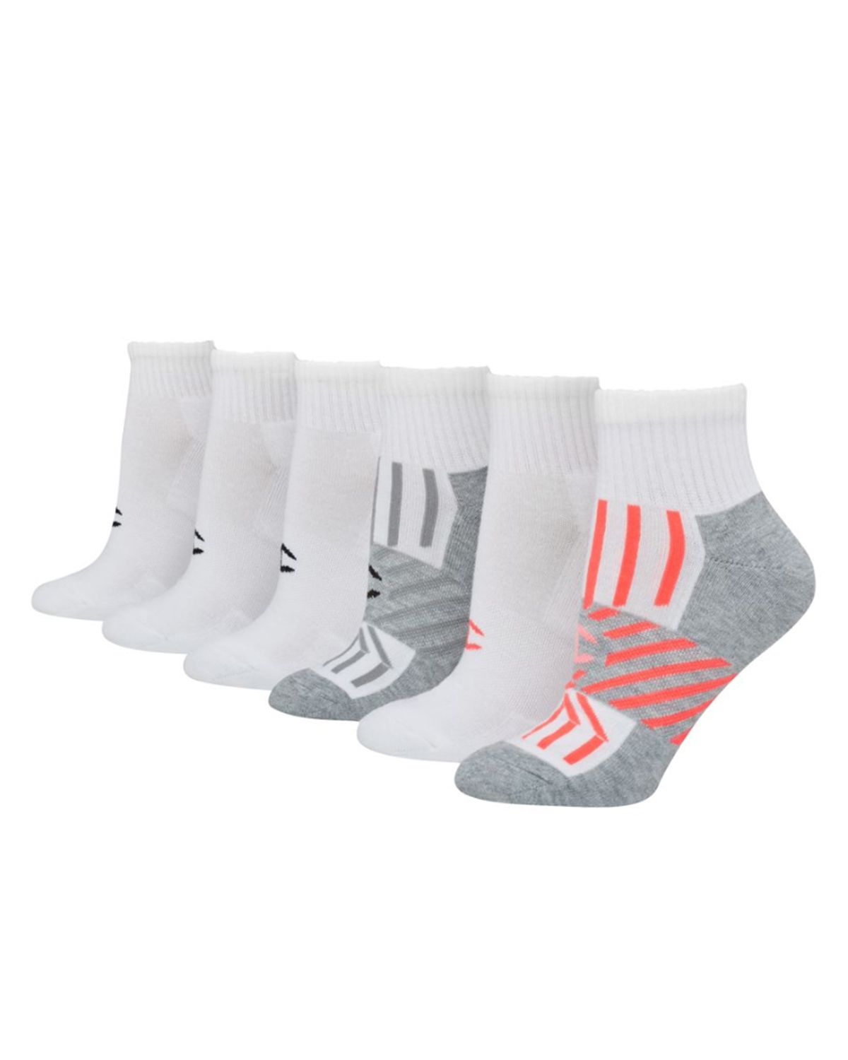 Champion CH308 Women's Performance Ankle Socks, 6-Pack