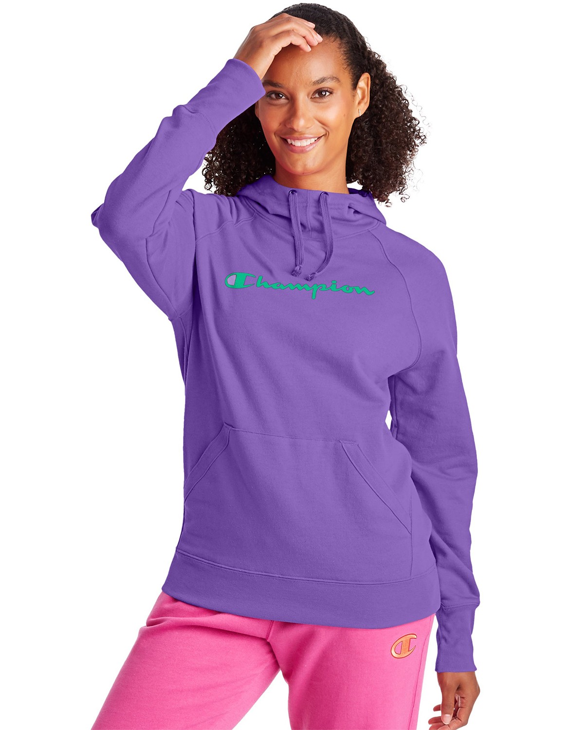 Champion GF934-Y08113 | Champion GF934 Y08113 Women's Powerblend Hoodie ...