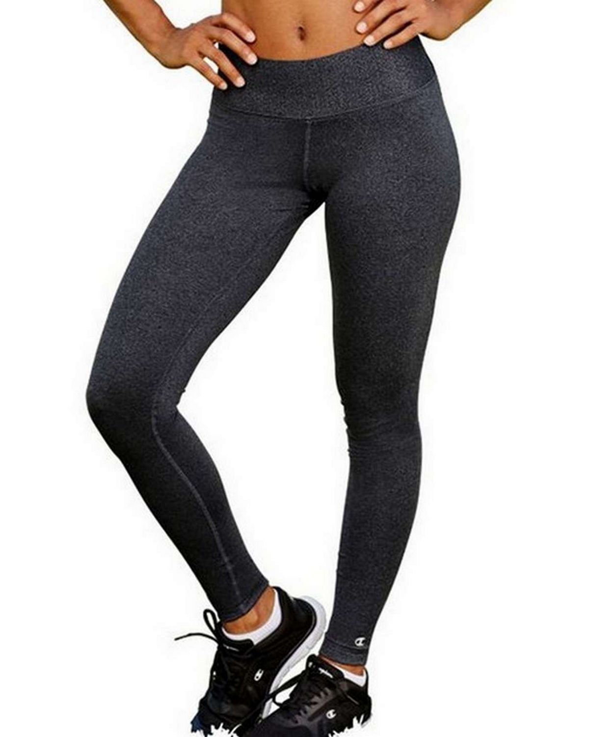 Champion QM0980P Womens Plus Absolute Printed Tights with SmoothTec Band